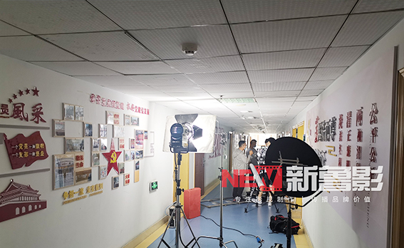 聊城市退役军人医院拍摄花絮